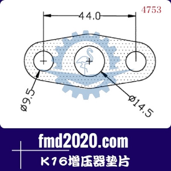 推土机零件锋芒机械供应GT25，K14，K16增压器垫片